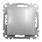 Przycisk zwierny Srebrne Aluminium Schneider Sedna DesignElements - SDD113111