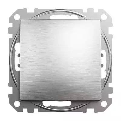 Przycisk zwierny Szczotkowane Aluminium Schneider Sedna Elements - SDD170111