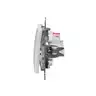 Przycisk zwierny dzwonek z podświetleniem Biały Schneider Sedna Design&amp;Elements - SDD111131L