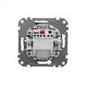 Przycisk zwierny światło Czarny Antracyt Schneider Sedna Design&amp;Elements - SDD114132