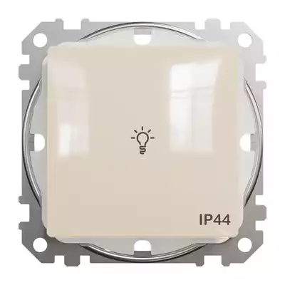 Przycisk zwierny światło IP44 Beżowy Schneider Sedna Design&amp;Elements - SDD212132