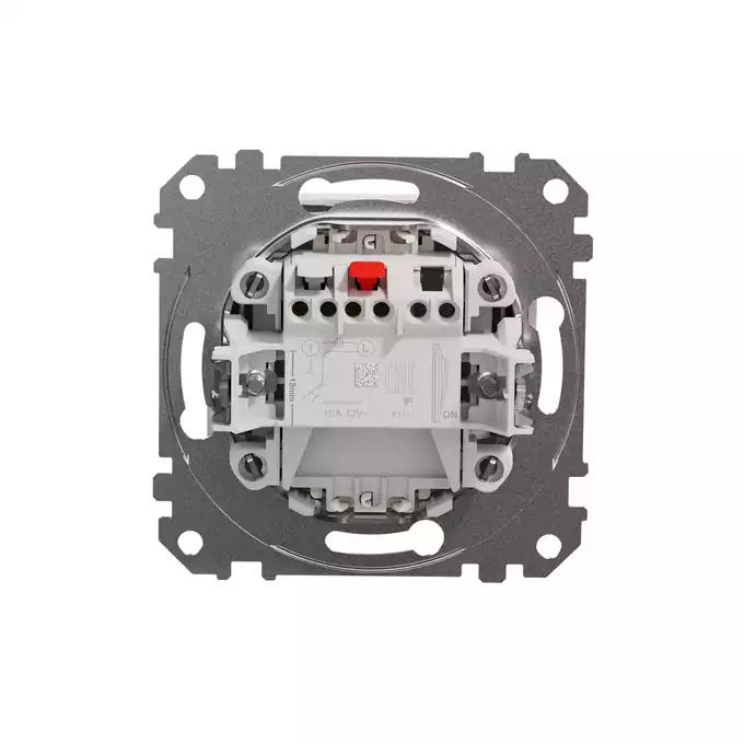 Przycisk zwierny z etykietą i podświetleniem 12V Biały Schneider Sedna Design&amp;Elements - SDD111143L