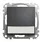 Przycisk zwierny z etykietą i podświetleniem 12V Czarny Antracyt Schneider Sedna DesignElements - SDD114143L