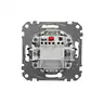 Przycisk zwierny z etykietą i podświetleniem Beżowy Schneider Sedna Design&amp;Elements - SDD112133L