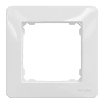 Ramka pojedyncza Biały Schneider Sedna Design - SDD311801