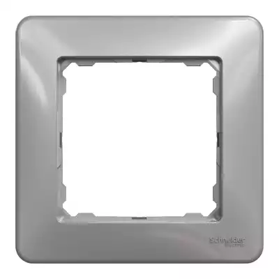Ramka pojedyncza Srebrne Aluminium Schneider Sedna Design - SDD313801