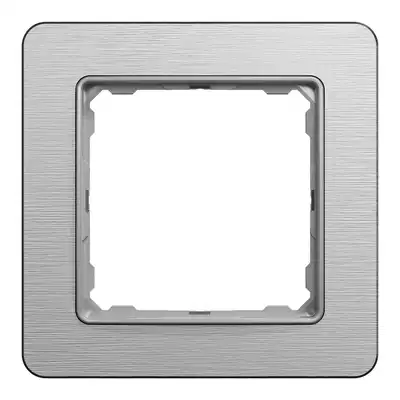 Ramka pojedyncza Szczotkowane Aluminium Schneider Sedna Elements - SDD370801