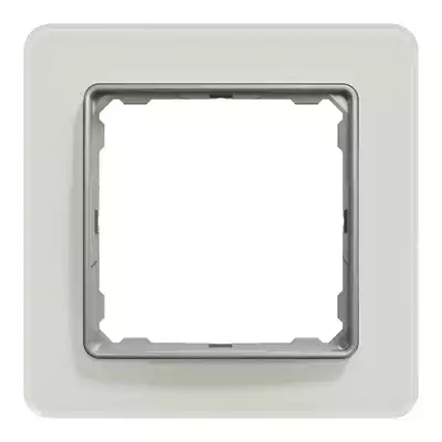Ramka pojedyncza Szkło Białe Schneider Sedna Elements - SDD360801
