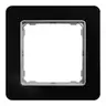 Ramka pojedyncza Szkło Czarne Schneider Sedna Elements - SDD361801