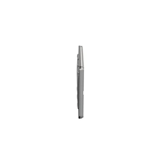 Ramka potrójna Szczotkowane Aluminium Schneider Sedna Elements SDD370803U - widok z boku