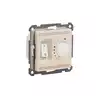 Regulator temperatury z czujnikiem podłogowym Beżowy Schneider Sedna Design&amp;Elements - SDD112507
