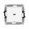 Gniazdo pojedyncze USB-C Biały połysk Karlik Mini - MGUSBBO-7