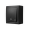 Przycisk zwierny "dzwonek" z podświetleniem natynkowy IP-44 10AX Czarny mat Simon Aquaclick - ACD1L/49