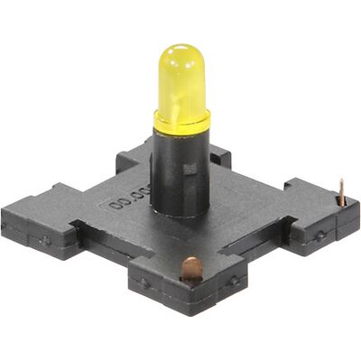 Podświetlenie LED do łączników 24V Żółty Gira System 55 - 140500