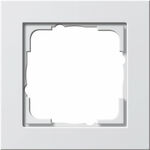 Ramka pojedyncza Biały mat Gira E2 - 021122