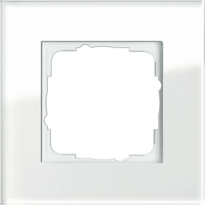 Ramka pojedyncza Szkło białe Gira Esprit - 021112