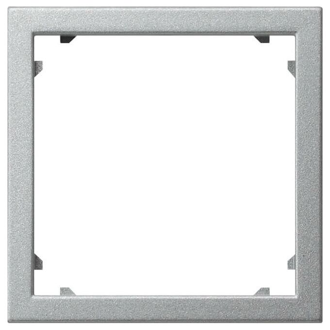 Ramka pośrednia 45x45 kwadratowa Aluminiowy Gira System 55 - 028326