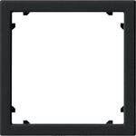 Ramka pośrednia 45x45 kwadratowa Czarny mat Gira System 55 - 0283005