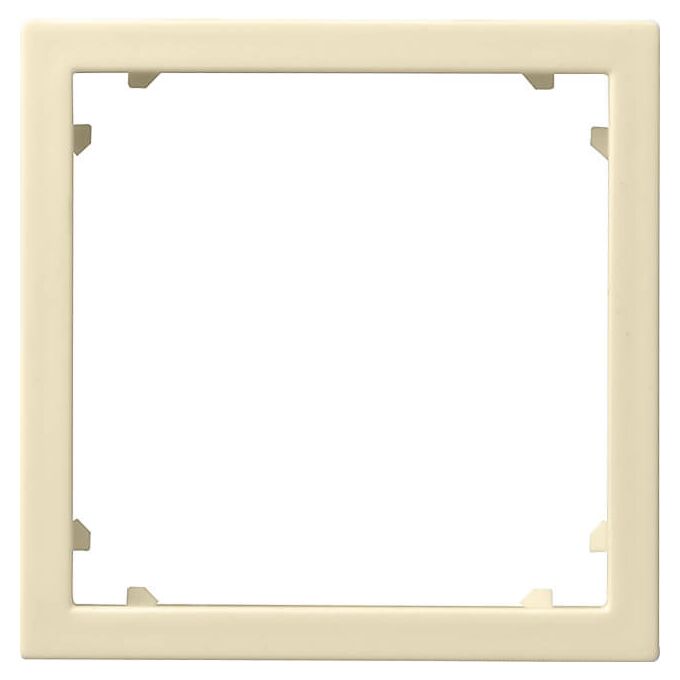 Ramka pośrednia 45x45 kwadratowa Kremowy Gira System 55 - 028301
