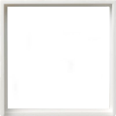 Ramka pośrednia 50x50 kwadratowa Biały mat Gira System 55 - 028227