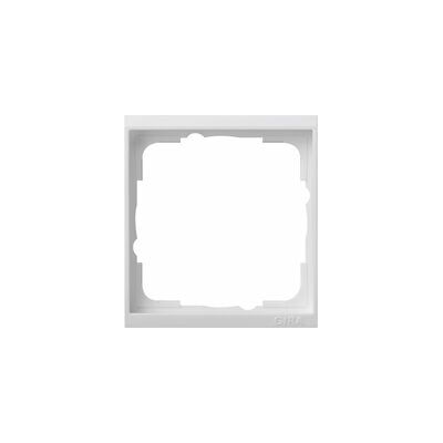 Ramka pośrednia pojedyncza Biały połysk Gira Event Clear - 1461723