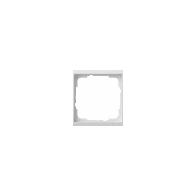 Ramka pośrednia pojedyncza Biały połysk Gira Event Clear - 1461723