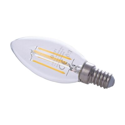 Żarówka filamentowa LED 4W Świeczka E14 470lm 4000K b.neutralna Milagro - EKZF0964