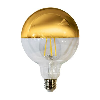 Żarówka filamentowa LED 7W G125 E27 GOLD 806lm 2700K b.ciepła Milagro - EKZF7812