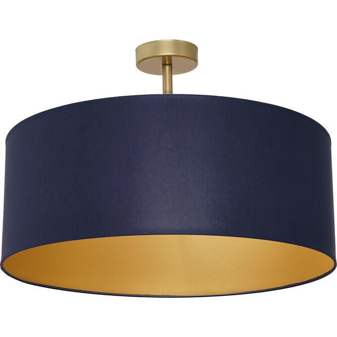 Lampa sufitowa BEN NAVY BLUE/GOLD 3xE27 Milagro - MLP6457