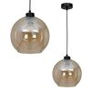 Lampa wisząca SOFIA AMBER 1xE27 Milagro - MLP6578