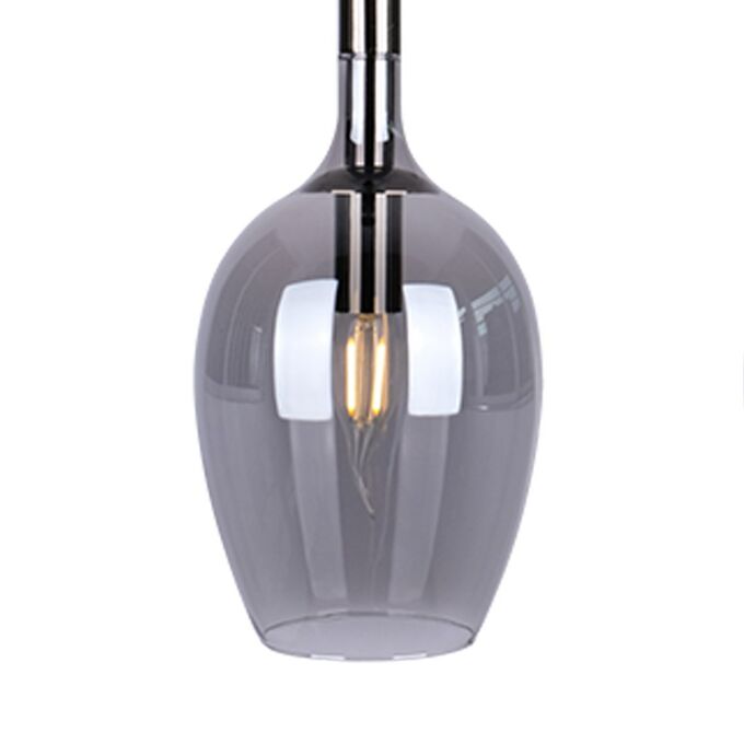 Lampa wisząca TANGO SMOKED 3xE14 Milagro - ML6166