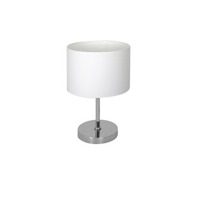 Lampka stołowa CASINO WHITE/CHROME 1xE27 Milagro - ML6375