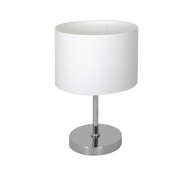 Lampka stołowa CASINO WHITE/CHROME 1xE27 Milagro - ML6375