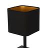 Lampka stołowa NAPOLI BLACK/GOLD 1xE27 Milagro - ML6369