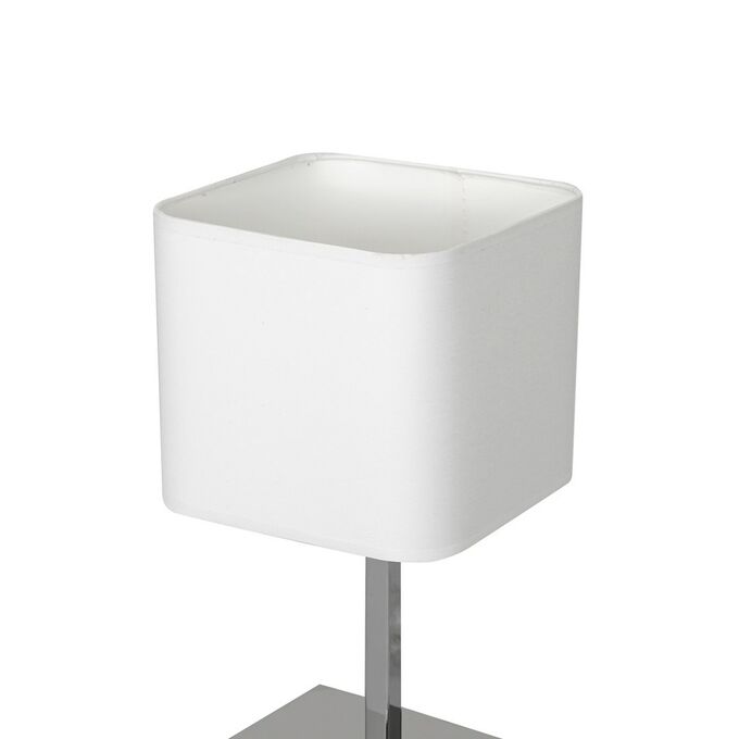 Lampka stołowa NAPOLI WHITE/CHROME 1xE27 Milagro - ML6363