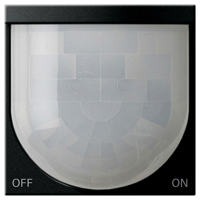 Pokrywa czujnika ruchu 2,20m Komfort z Bluetooth Czarny mat Gira System 3000 - 5376005