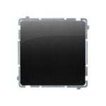 Przycisk zwierny bez piktogramu 10AX Czarny mat - BMP1.01/49 Basic