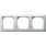 Ramka potrójna Biały połysk Gira Standard 55 - 021303