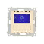 Regulator temperatury z wyświetlaczem Kremowy - DETD1A.01/41 Simon 54