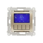 Regulator temperatury z wyświetlaczem Złoty mat - DETD1A.01/44 Simon 54