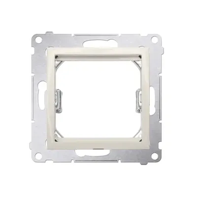 Adapter (przejściówka) na osprzęt standardu 45 x 45 mm, kremowy, Simon 54 - DA45.01/41