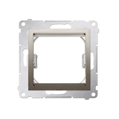 Adapter (przejściówka) na osprzęt standardu 45 x 45 mm, złoty mat, Simon 54 - DA45.01/44