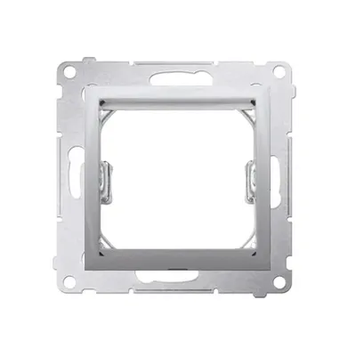 Adapter (przejściówka) na osprzęt standardu 45x45 mm, srebrny mat, Simon 54 - DA45.01/43