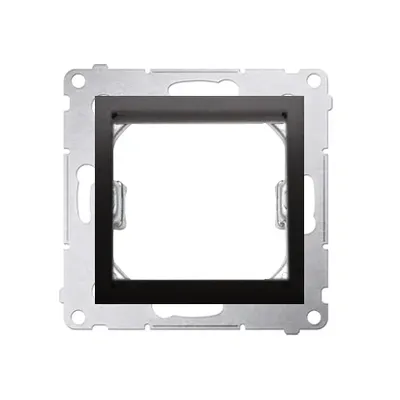 Adapter (przejściówka) na osprzęt standardu 45x45 mm w kolorze antracytowym, seria Simon 54.