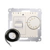 Regulator temperatury z czujnikiem zewnętrznym Kremowy Simon 54 - DRT10Z.02/41