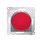 Sygnalizator świetlny LED - światło czerwone Srebrny mat - DSS2.01/43 Simon 54