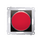 Sygnalizator świetlny LED - światło czerwone Brąz mat - DSS2.01/46 Simon 54