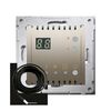 Regulator temperatury z wyświetlaczem z czujnikiem zewnętrznym Złoty mat Simon 54 - DTRNSZ.01/44