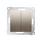 Łącznik schodowy podwójny z podświetleniem 10AX Złoty mat - DW6/2L.01/44 Simon 54