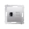 Gniazdo HDMI pojedyncze Srebrny mat Simon 54 - DGHDMI.01/43
